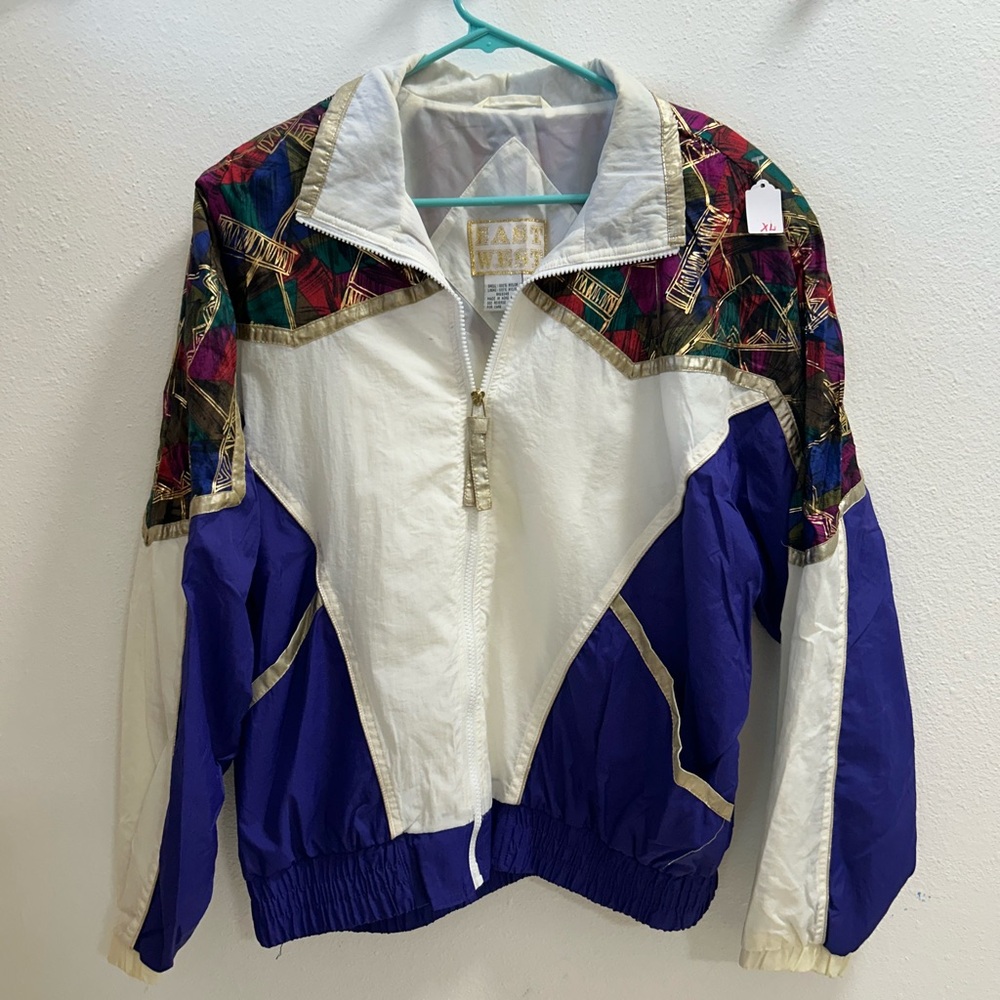 East West 80’s 90’s Nylon Windbreaker